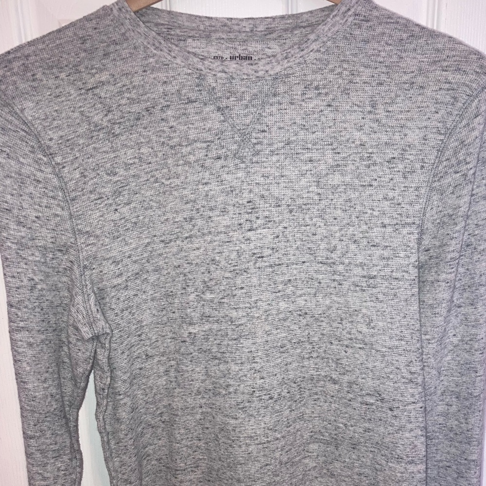 URBAN PIPELINE Waffle Thermal Long Sleeve Tee Adult S SKU: 0616-43